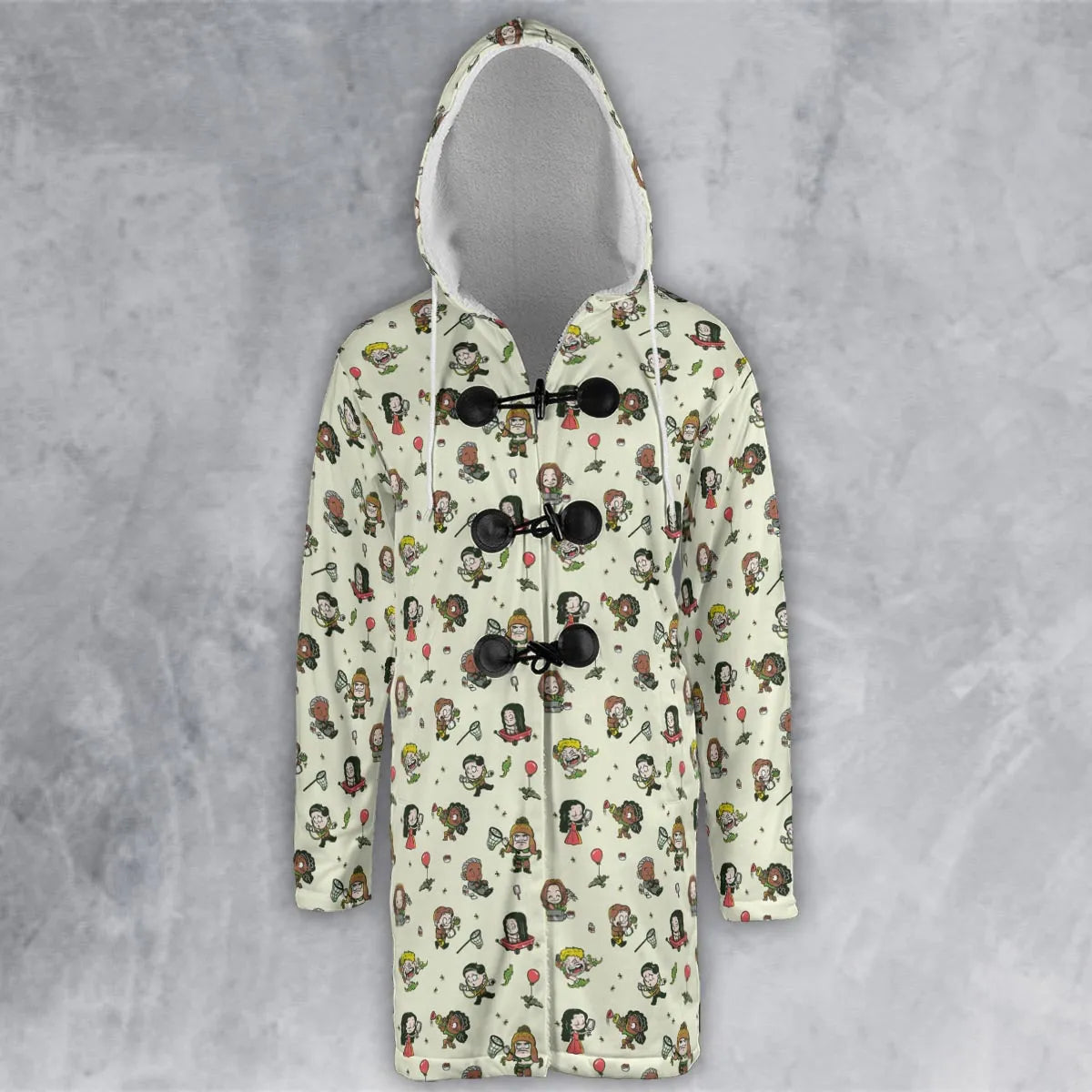 Hooded Cloak Coat - U1JZYNB1