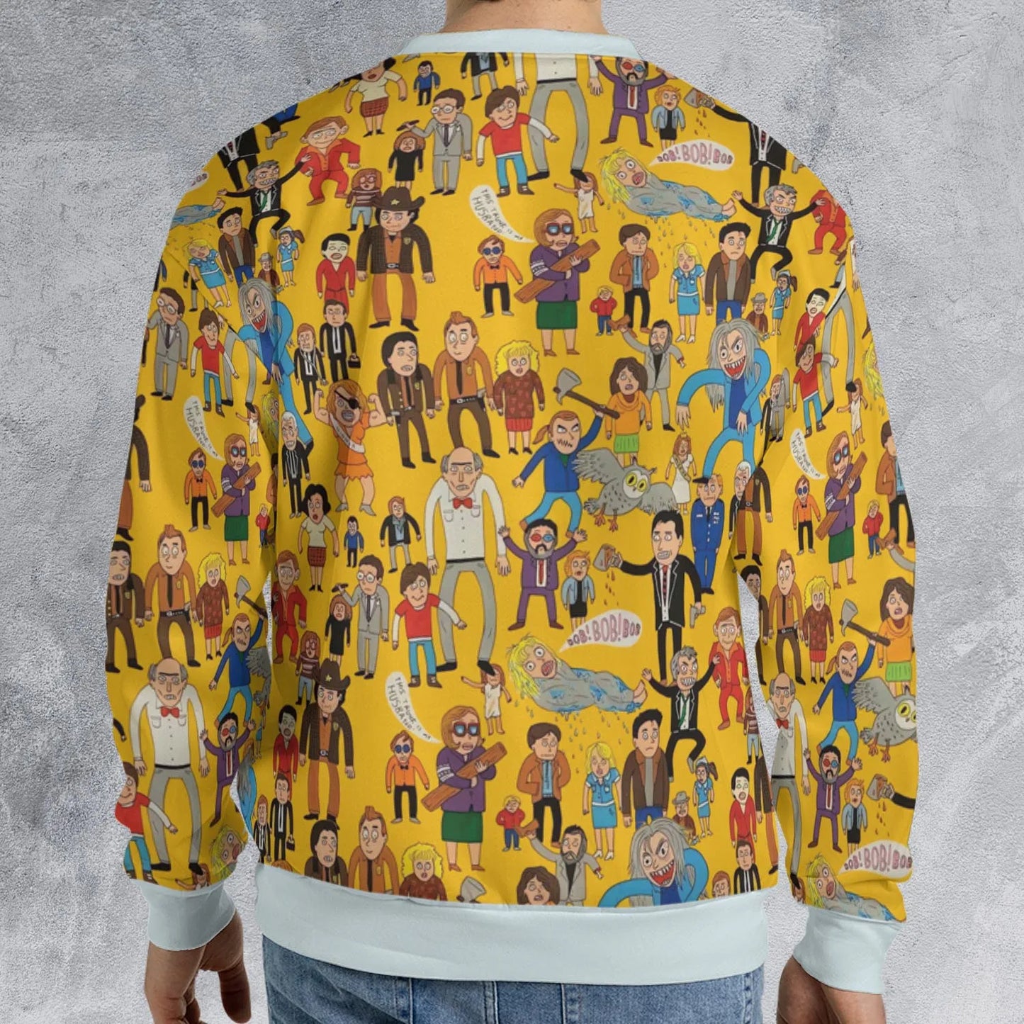 All-over Print Sweatshirt - VZUNL7J7