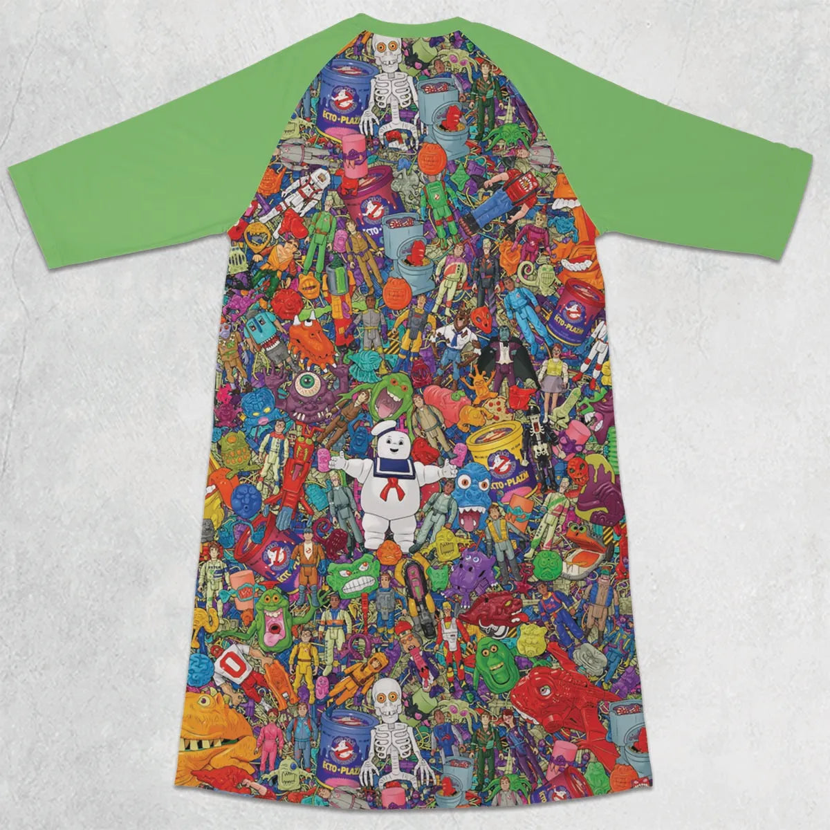 3/4 Sleeve Raglan Dress - DL8MKEKL