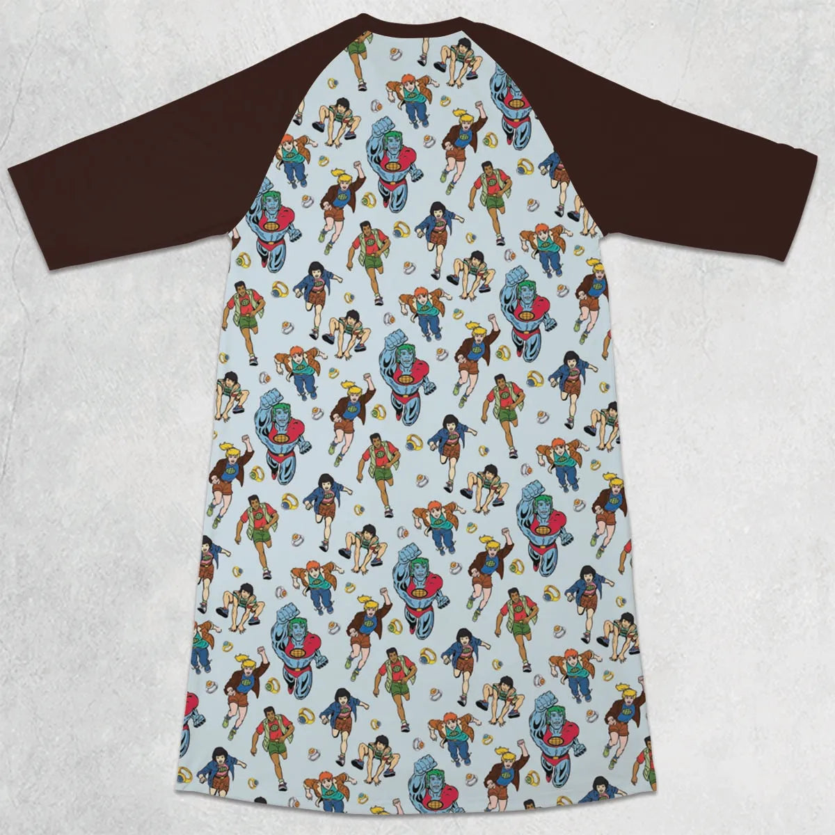 3/4 Sleeve Raglan Dress - MHT31HJ2