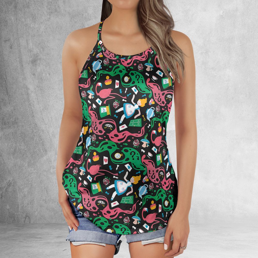 Criss Cross Tank Top - 1LSEC2KL -  - 2