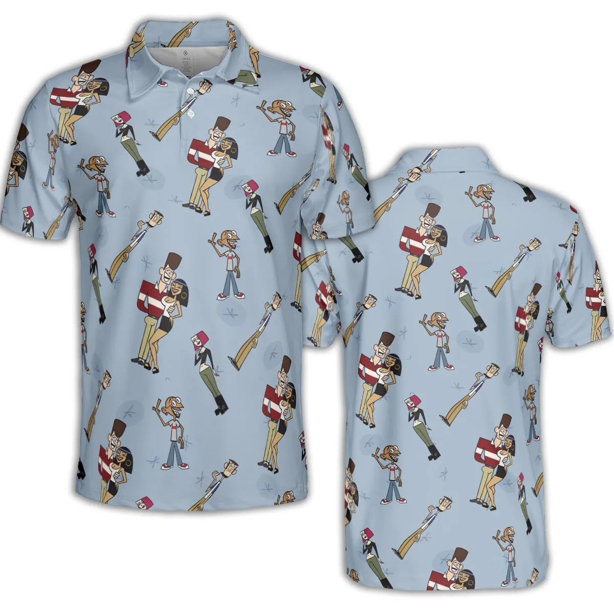 AOP Men/Women Polo Shirt - NCYJ25HJ