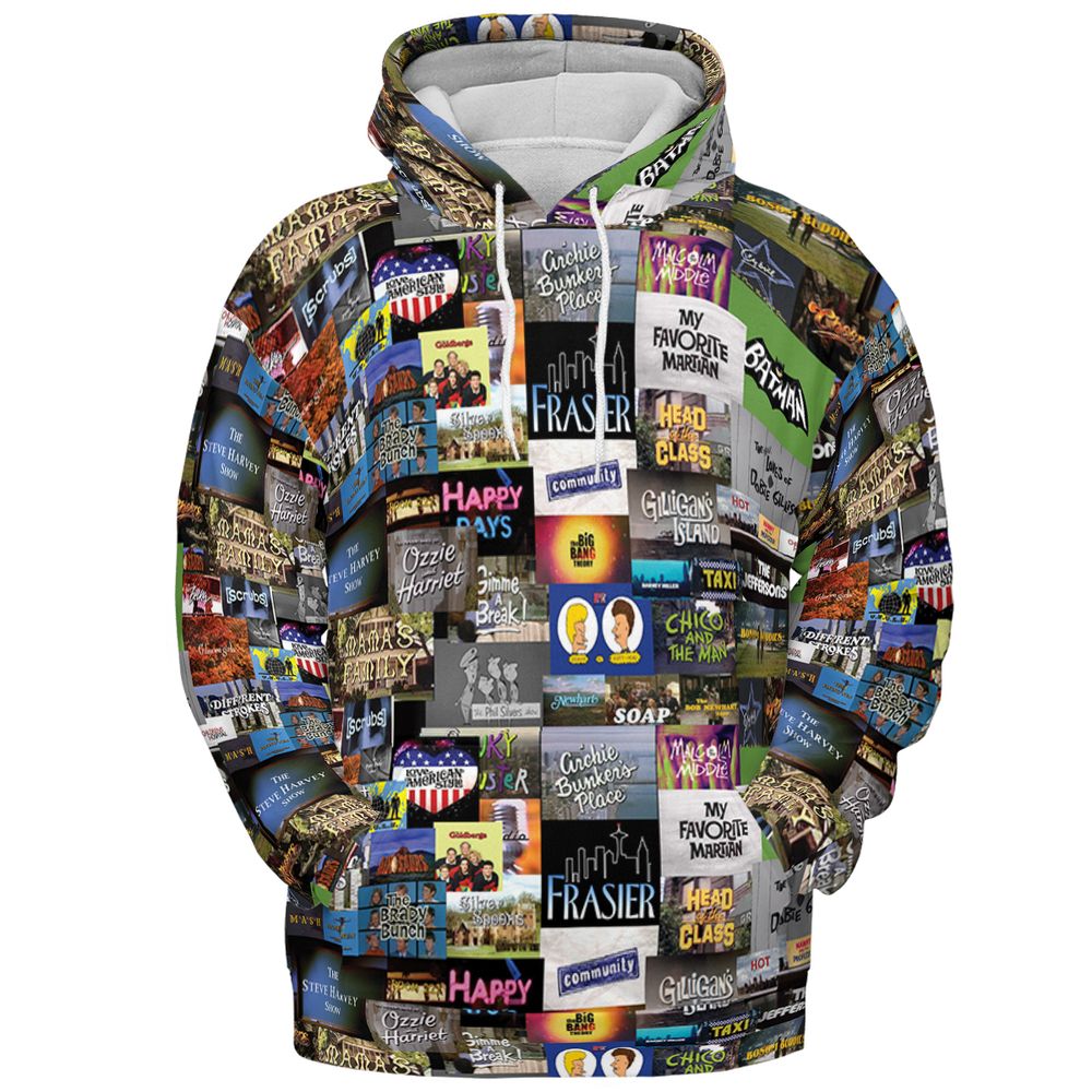 All-over Print Hoodie - H5E18FQA -  - 2