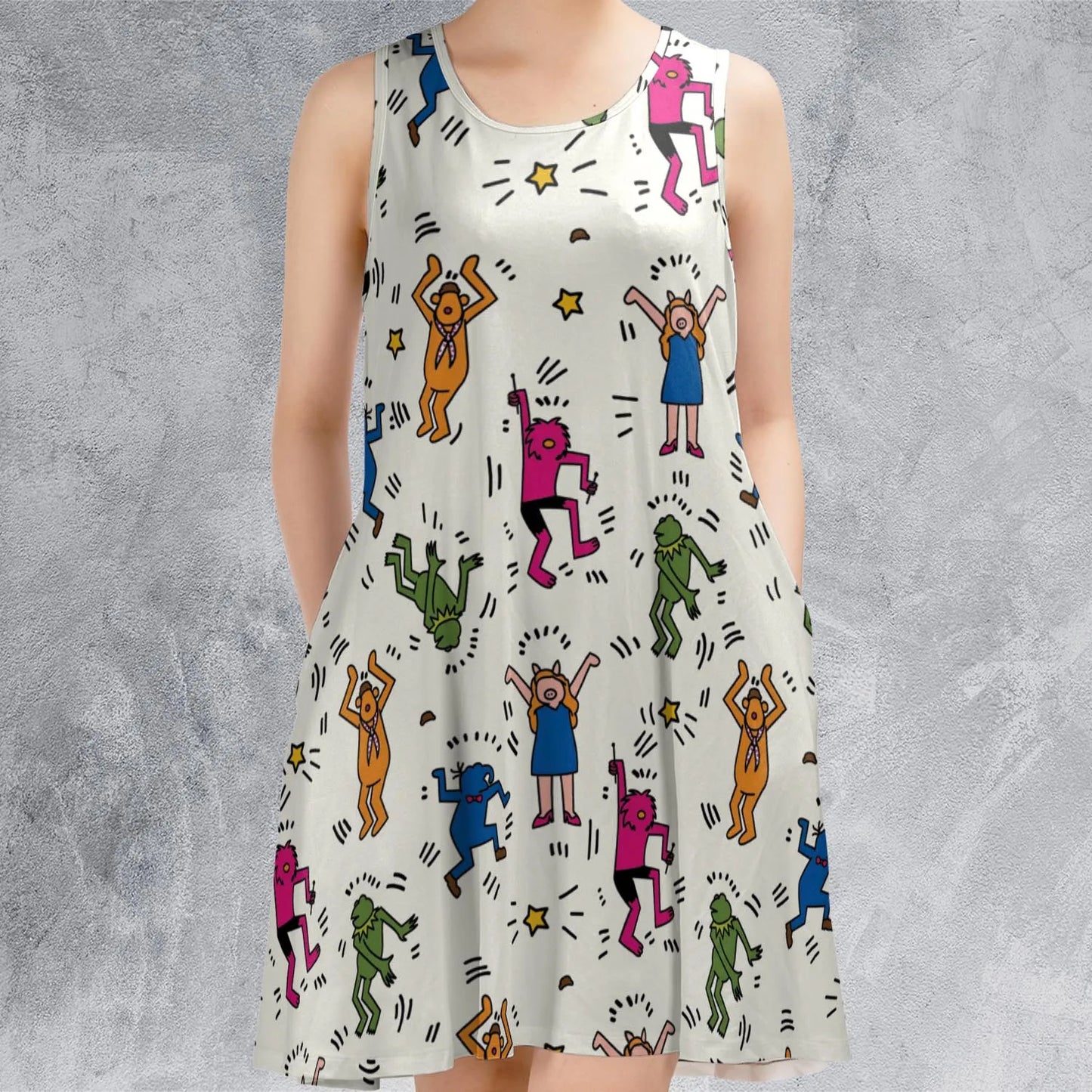 Sleeveless Dress - ZPCZWNEC