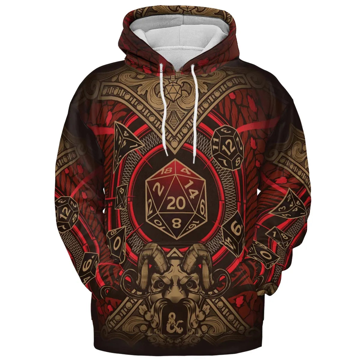 All-over Print Hoodie - W43B1P5L