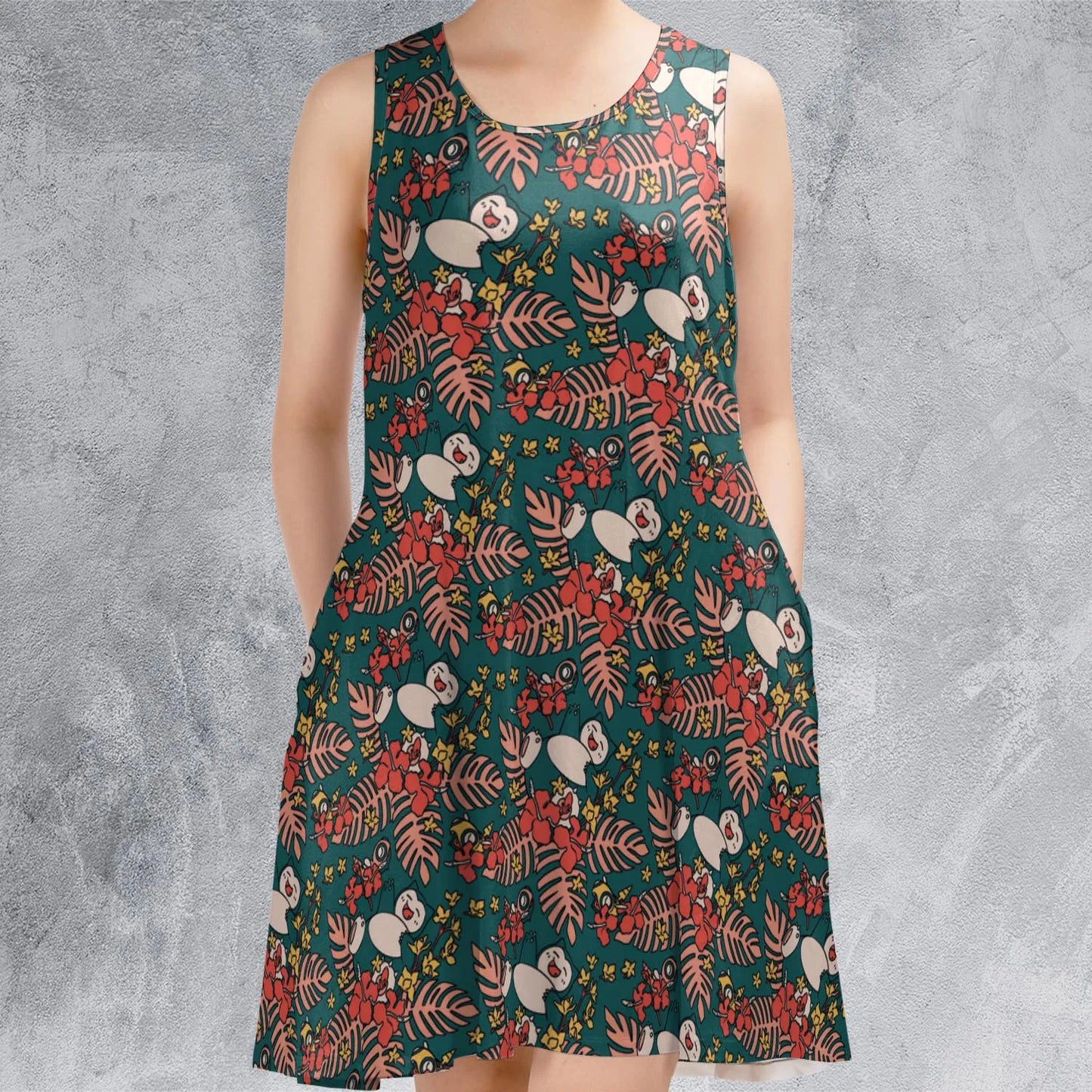 Sleeveless Dress - KHVU8Y5D