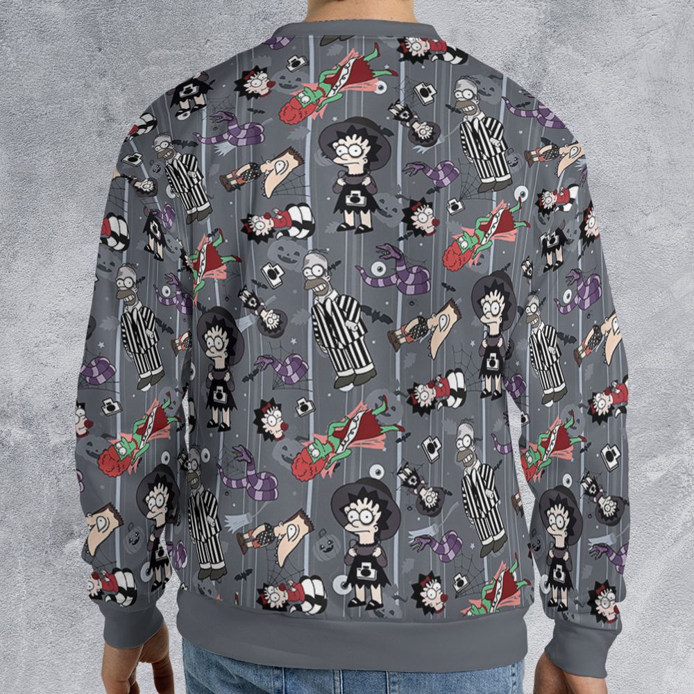 All-over Print Sweatshirt - A3XE5N6K -  - 2