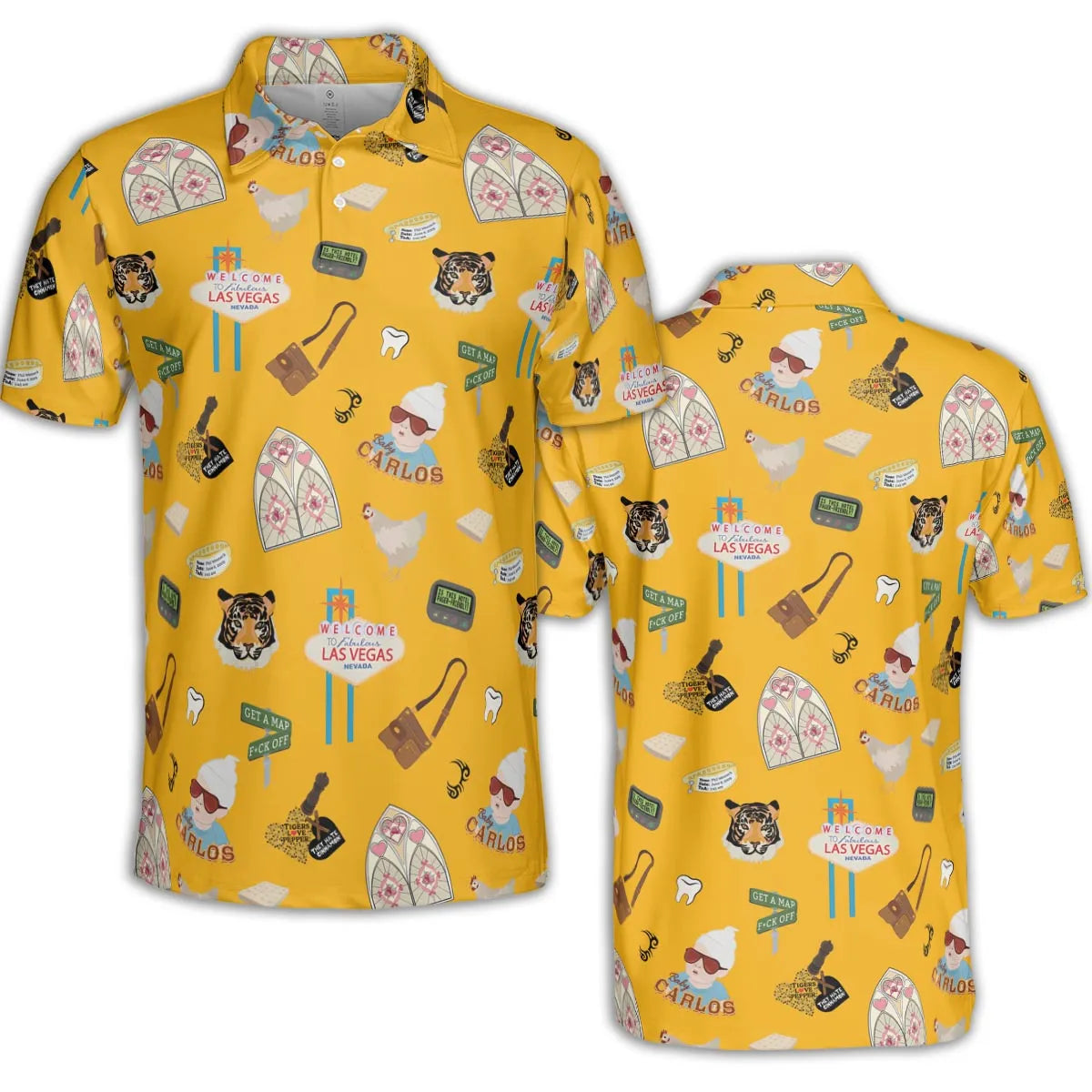 AOP Men/Women Polo Shirt - VL7YEA5Q