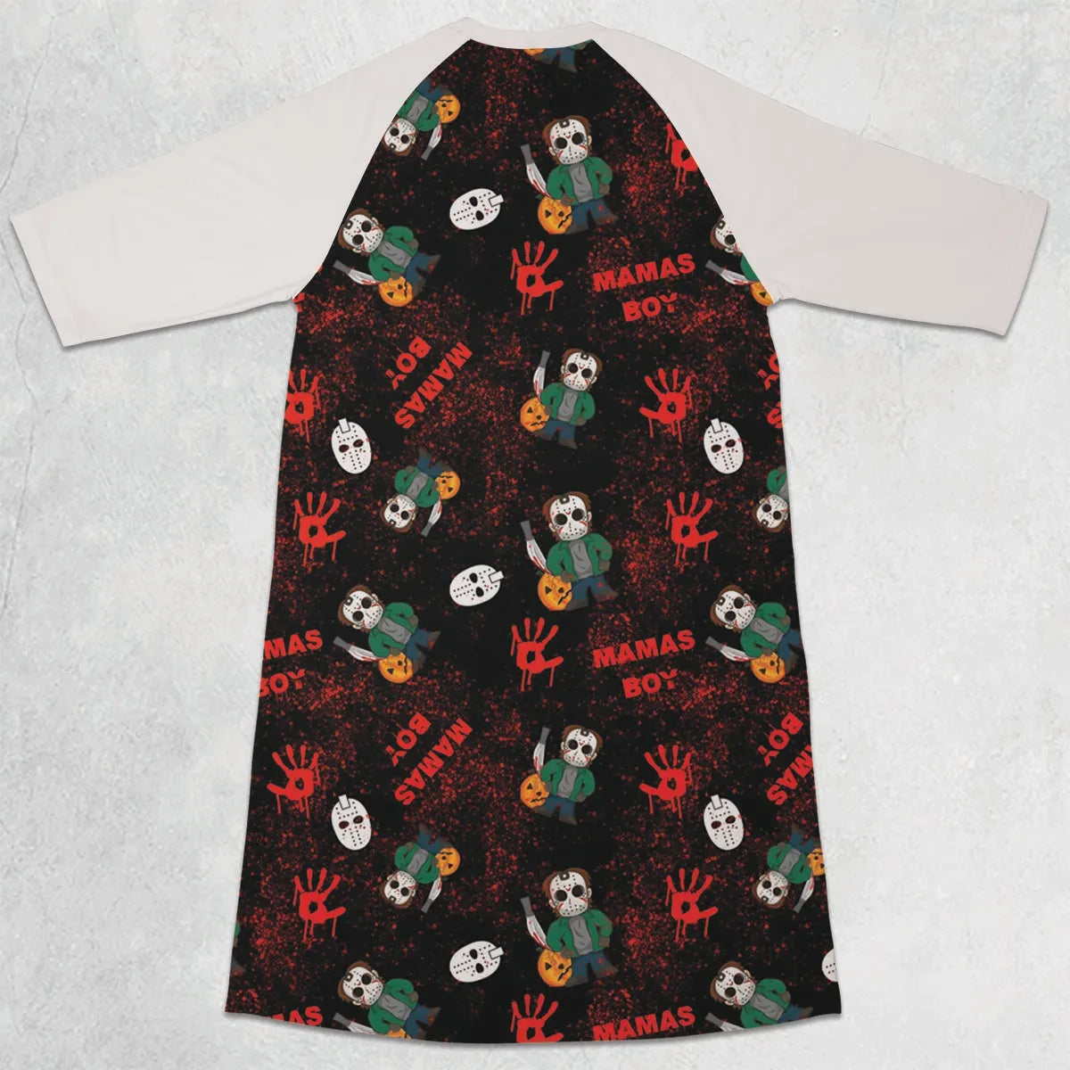 3/4 Sleeve Raglan Dress - JE2LLLGQ