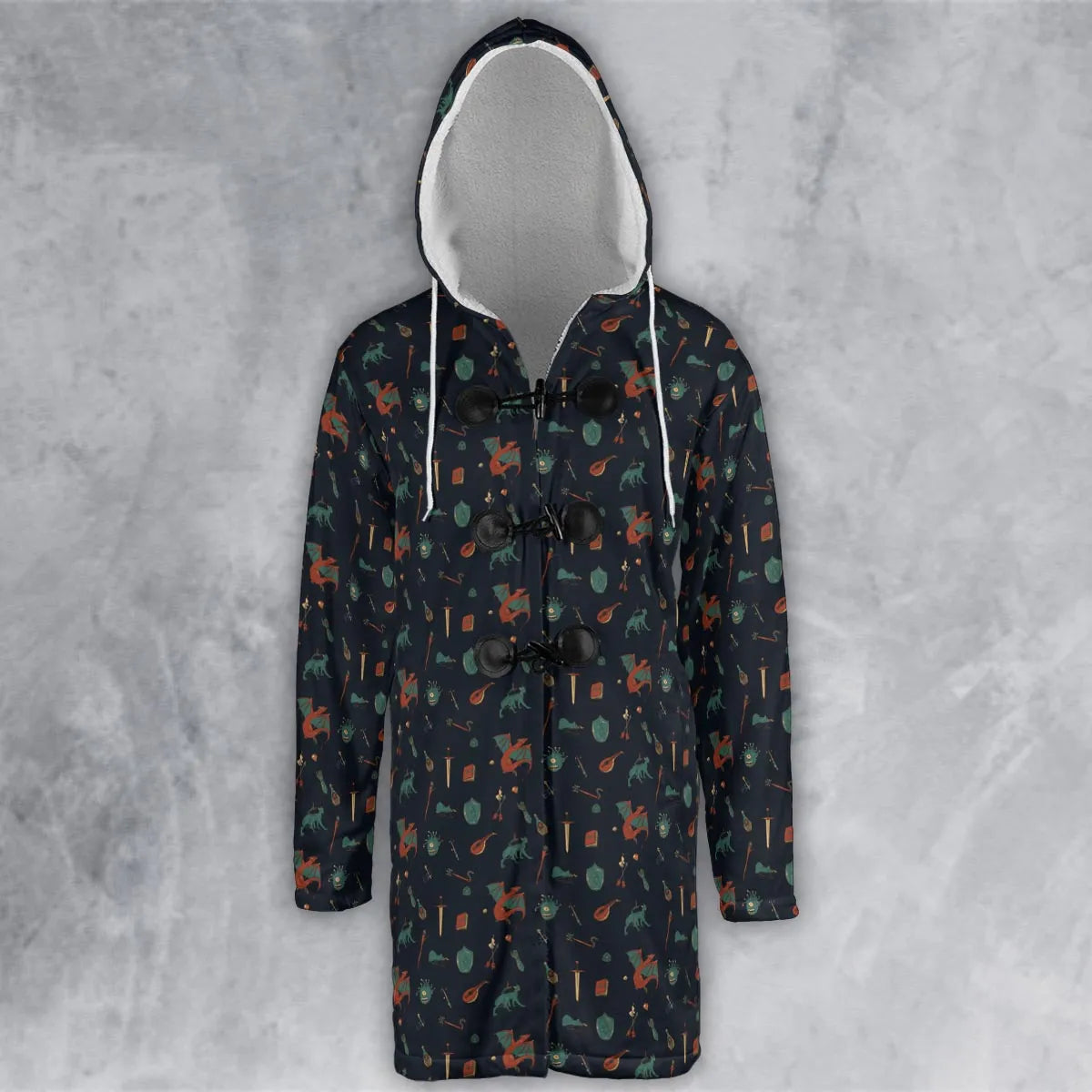 Hooded Cloak Coat - RQT8HBA7