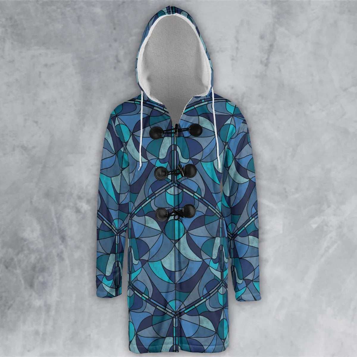Hooded Cloak Coat - 1NZGUMYV
