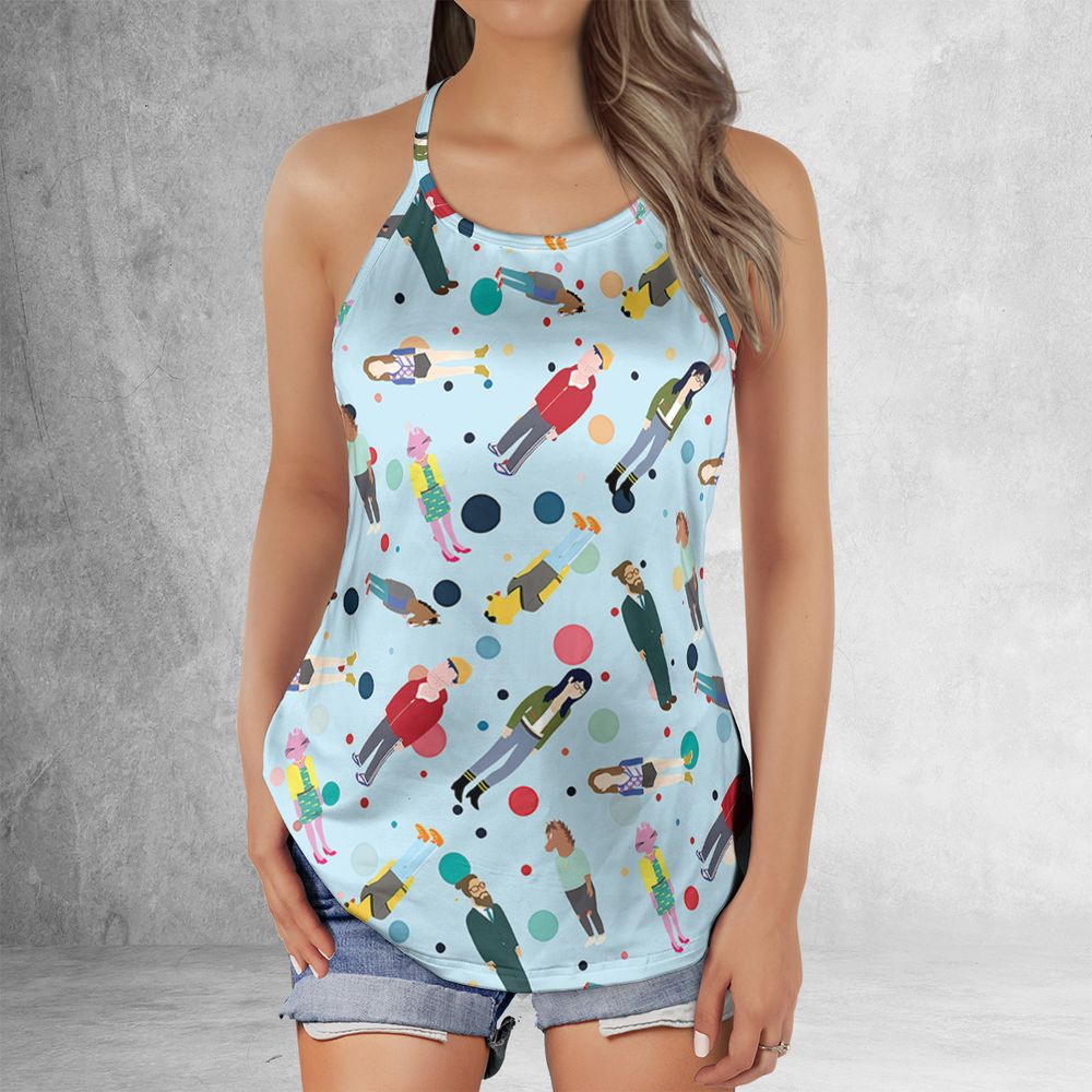 Criss Cross Tank Top - DSHTNCBX -  - 2