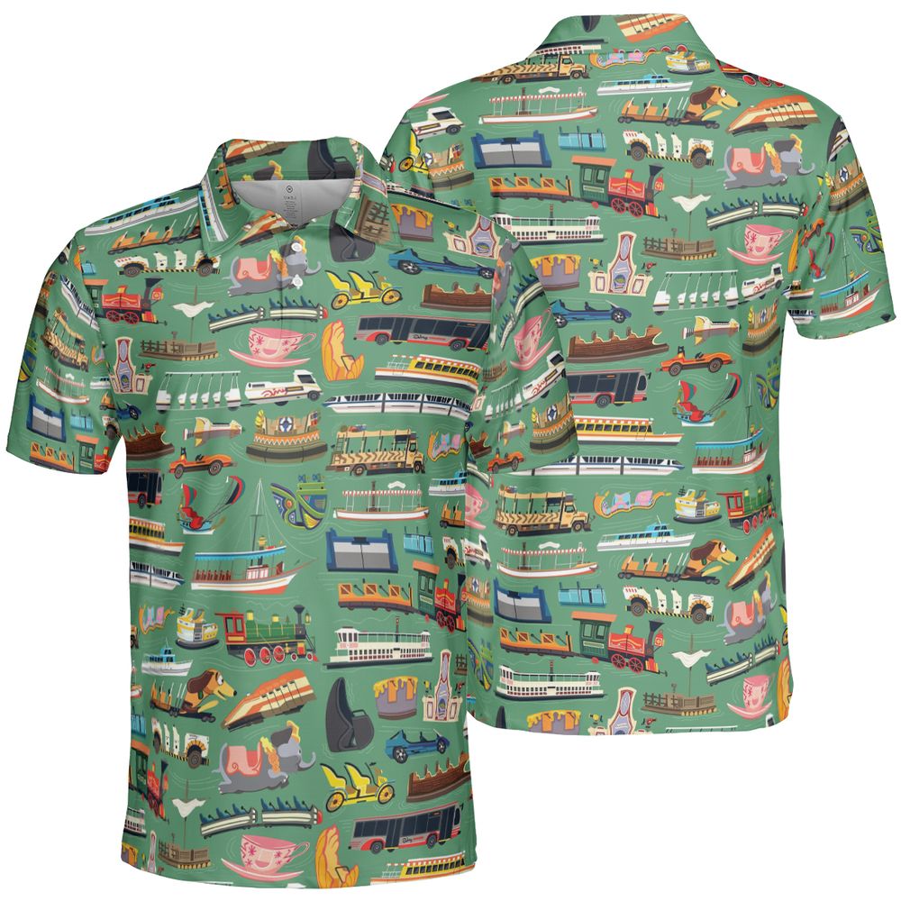 AOP Men/Women Polo Shirt - 9R8SMG98 -  - 2