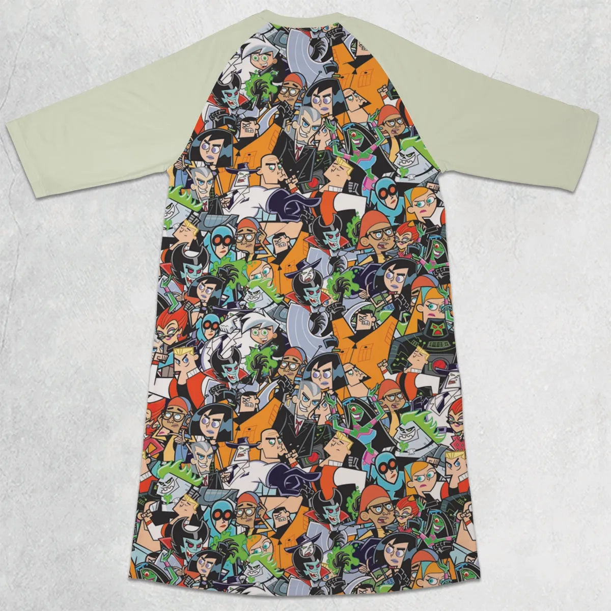 3/4 Sleeve Raglan Dress - AU9B4JMZ