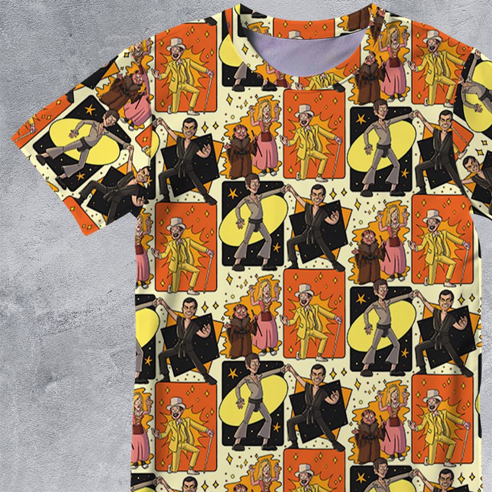 All-Over Print Unisex T-Shirt - VMQ89ZBU -  - 2