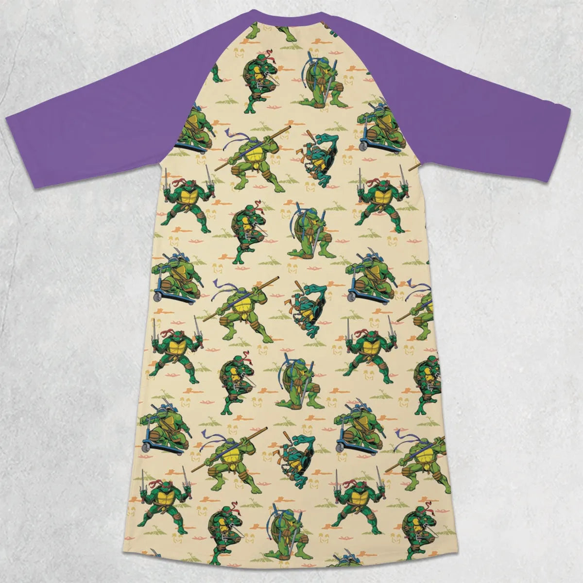 3/4 Sleeve Raglan Dress - FMQZ32C5