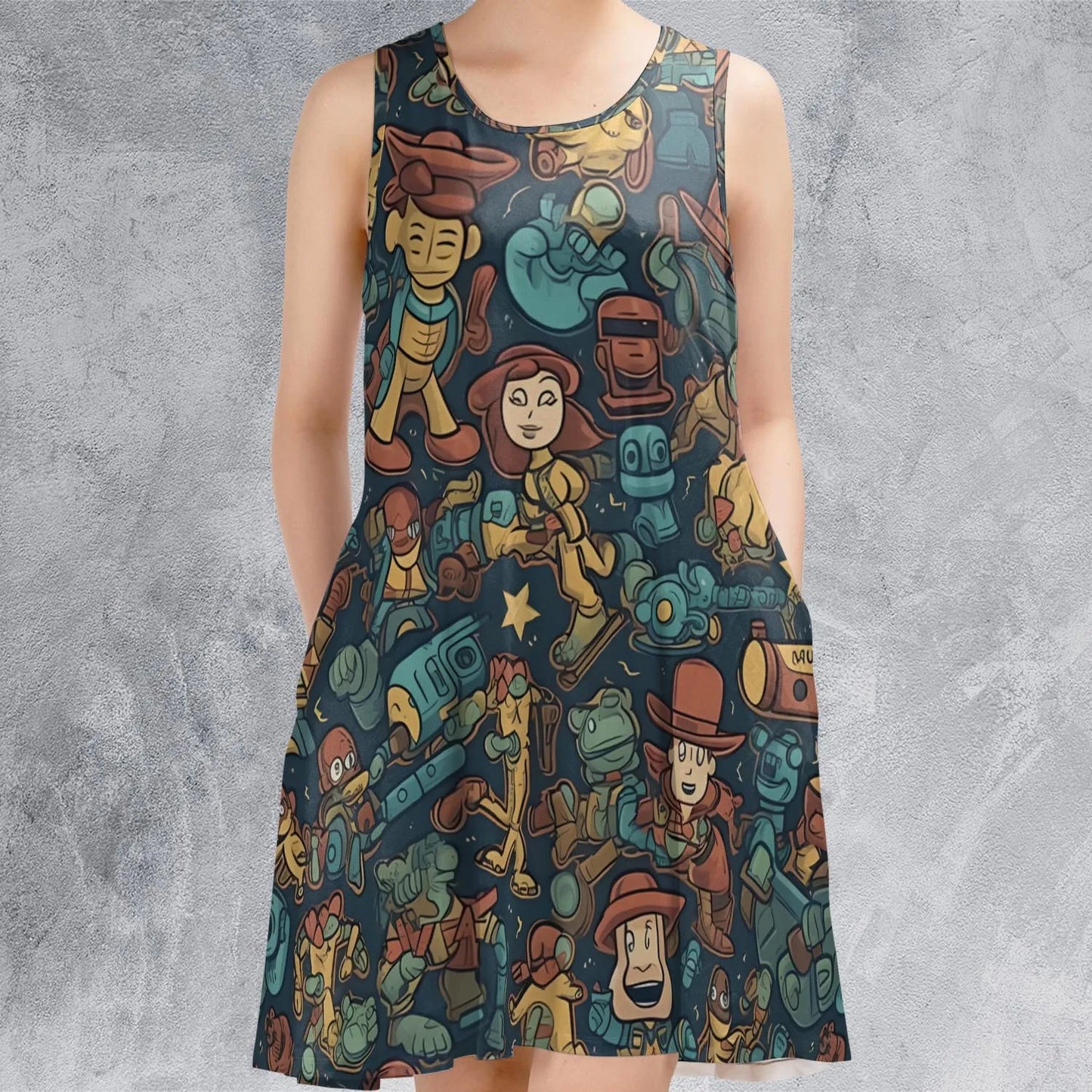 Sleeveless Dress - NMNH9WN7