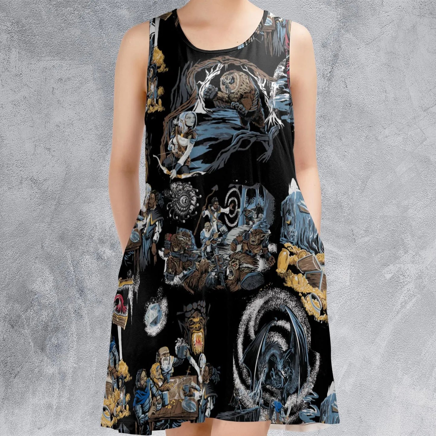 Sleeveless Dress - 6A9EC1GY