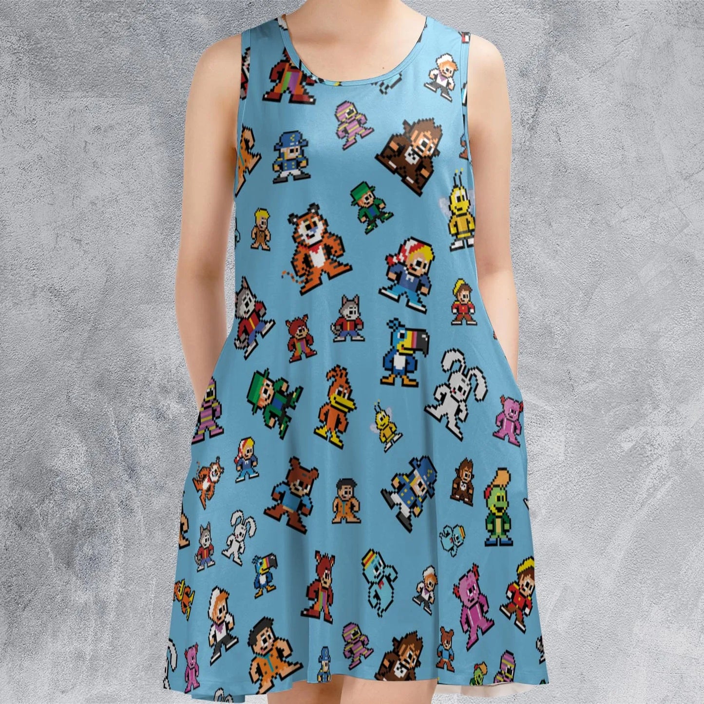 Sleeveless Dress - LCFCN89Q