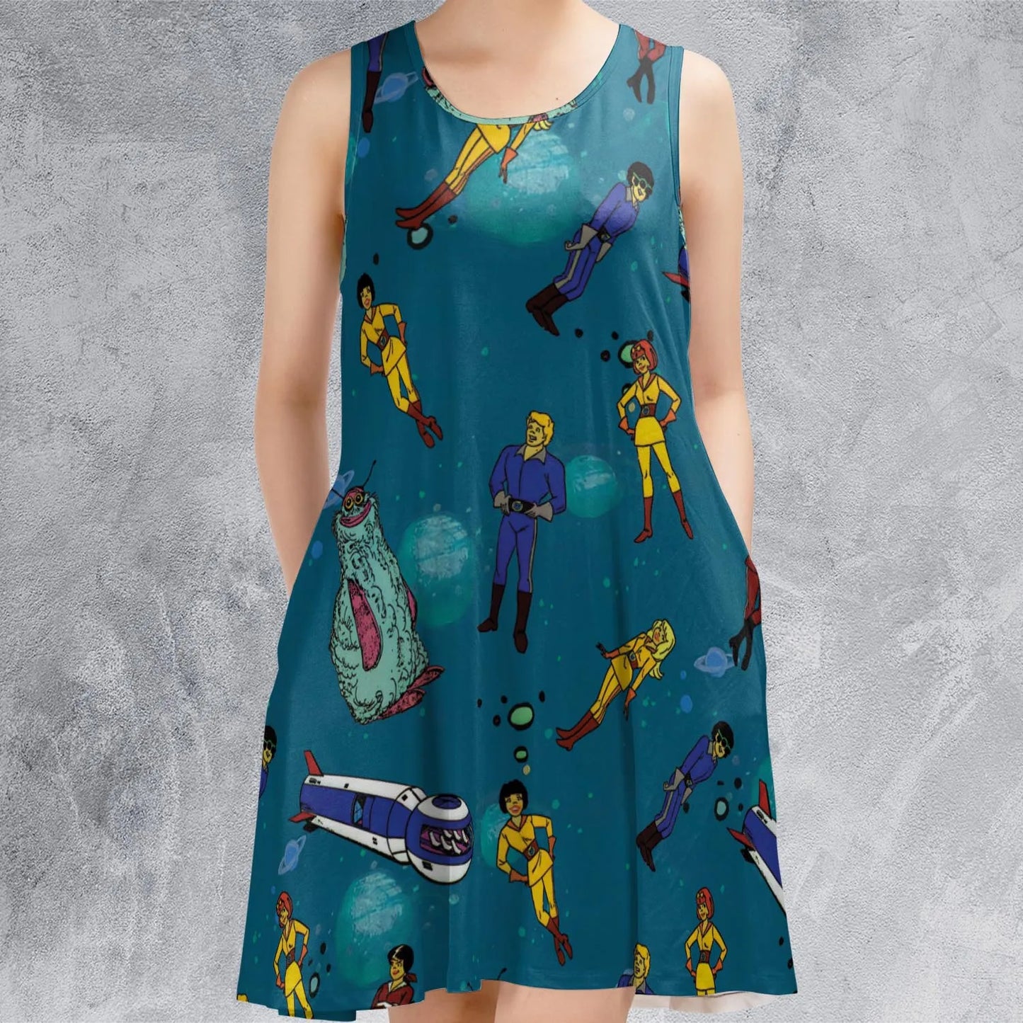 Sleeveless Dress - BCD16FG8