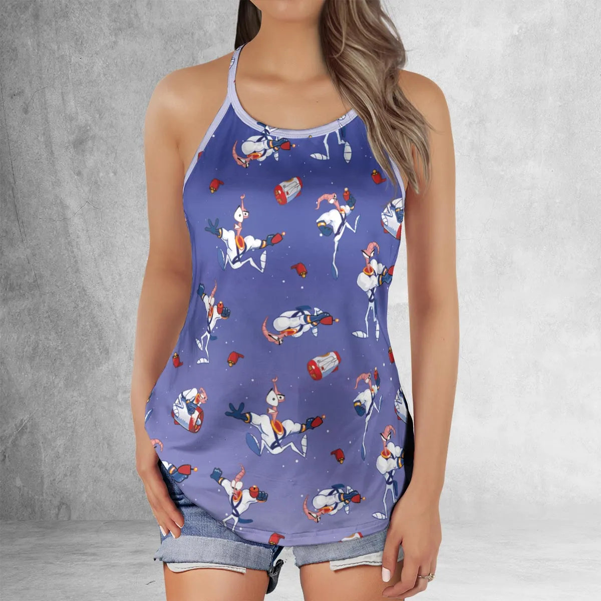 Criss Cross Tank Top - FM2JE3ED