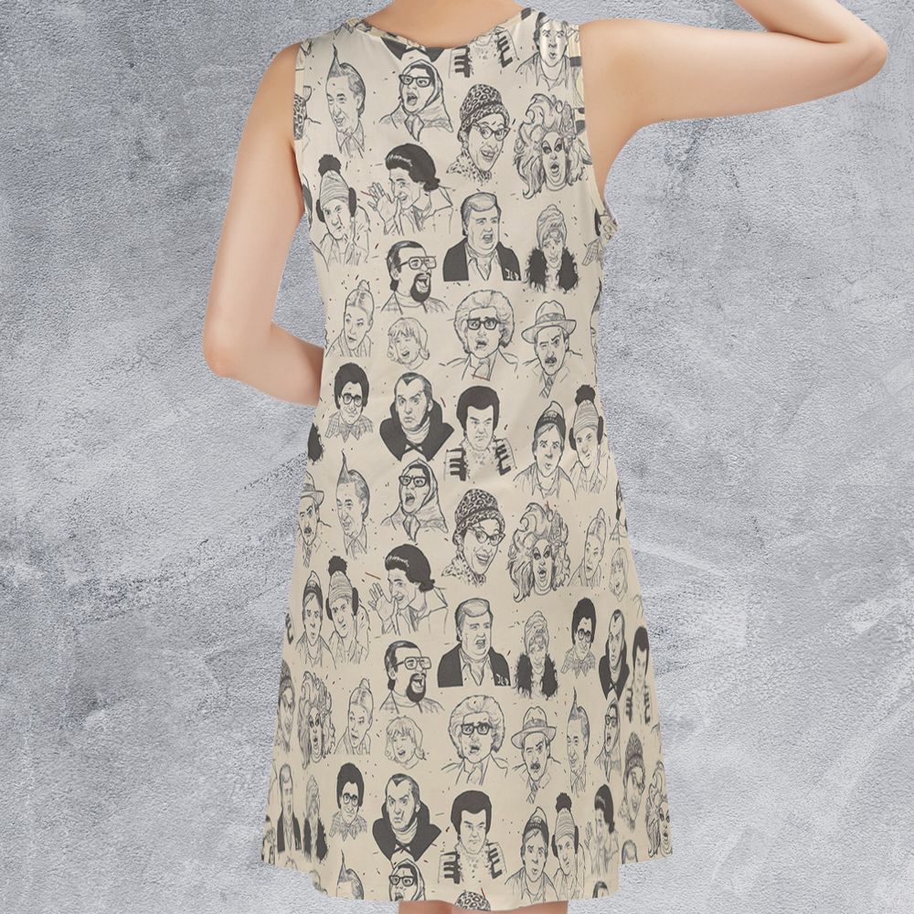 Sleeveless Dress - FY9877FS -  - 2