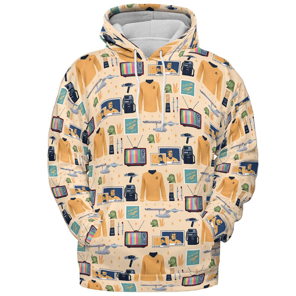 All-over Print Hoodie - STKZRTTA -  - 2