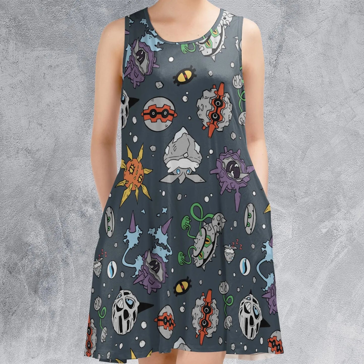 Sleeveless Dress - FNENDYHB