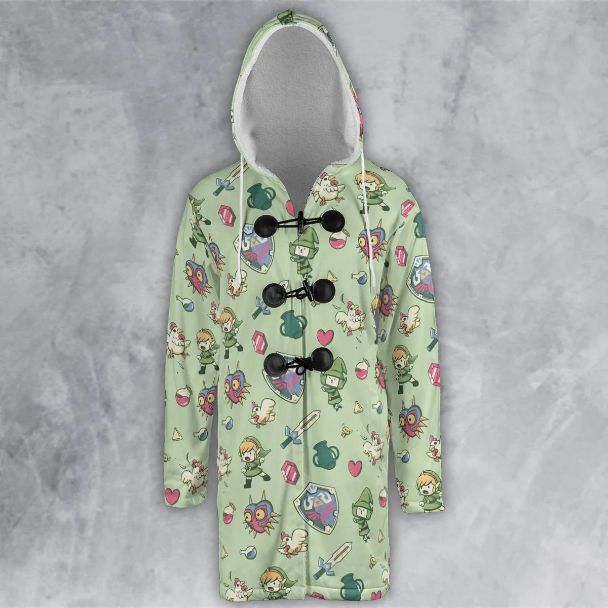 Hooded Cloak Coat - GNBK7PVY