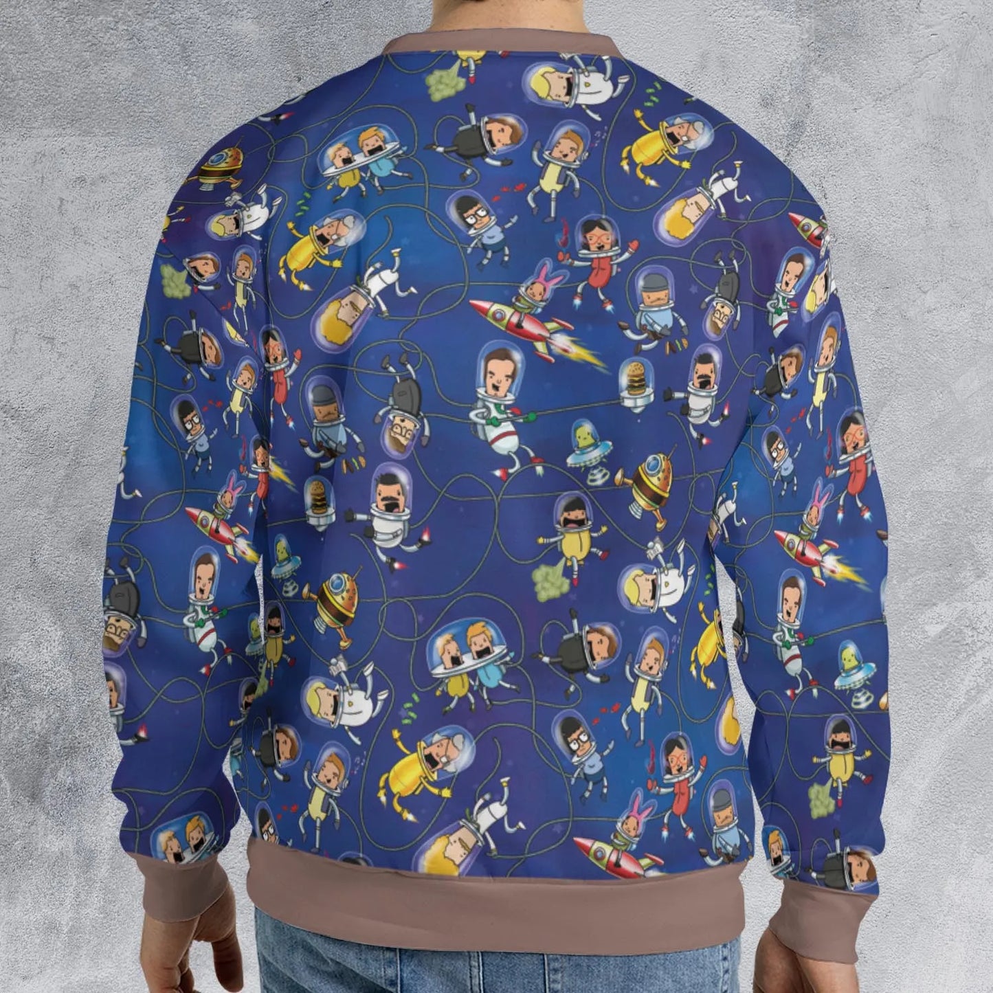 All-over Print Sweatshirt - 3CSRN1LR