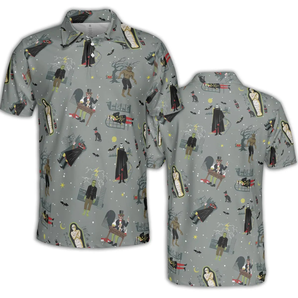 AOP Men/Women Polo Shirt - H9N32H1W