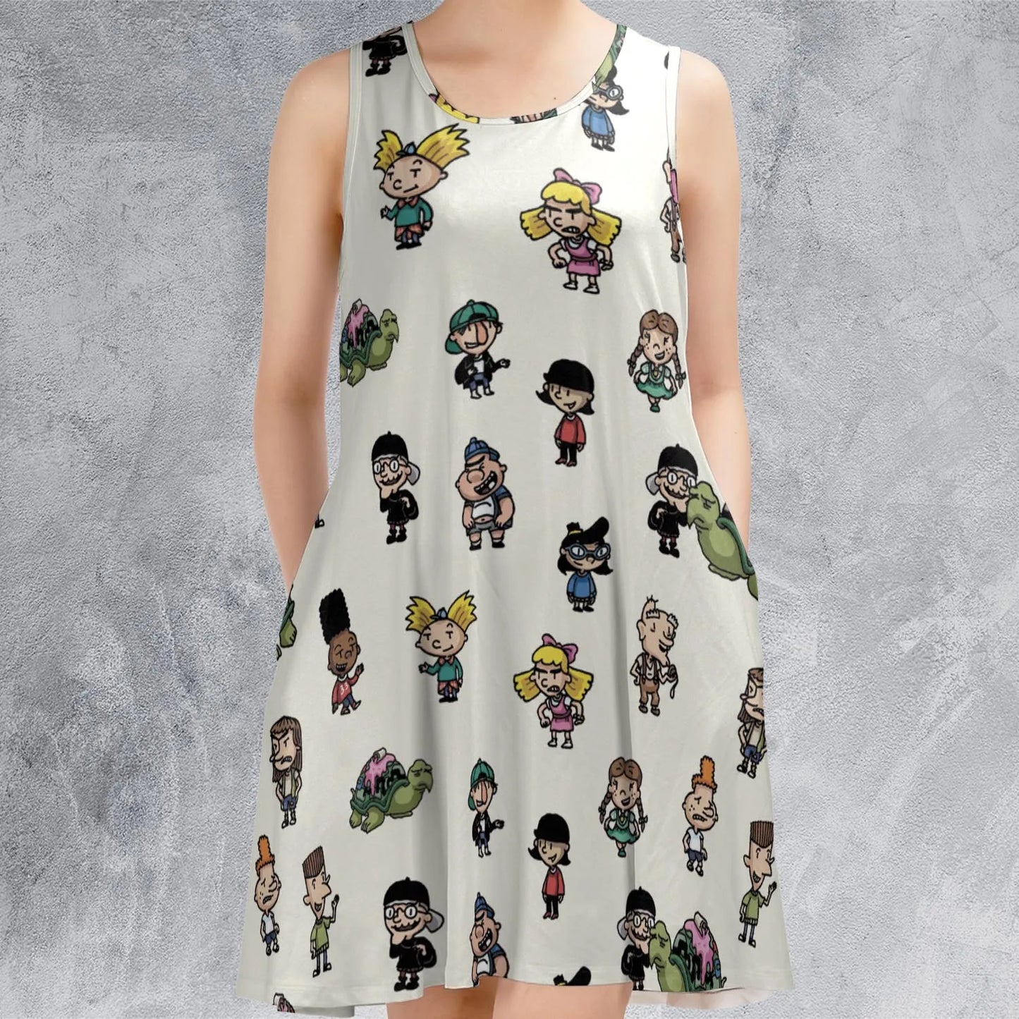 Sleeveless Dress - WMJ1LU2G