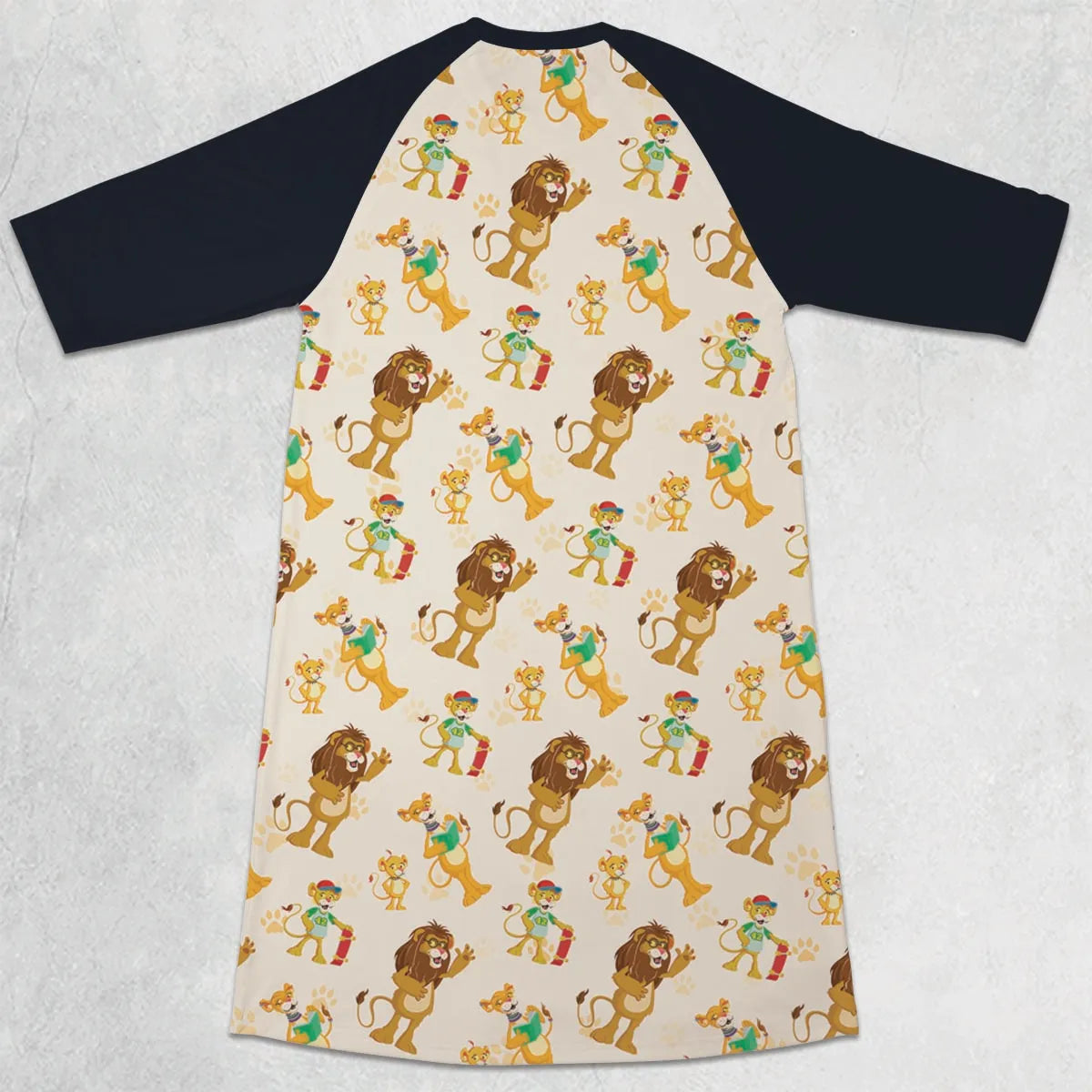 3/4 Sleeve Raglan Dress - Y6UZ5K5N