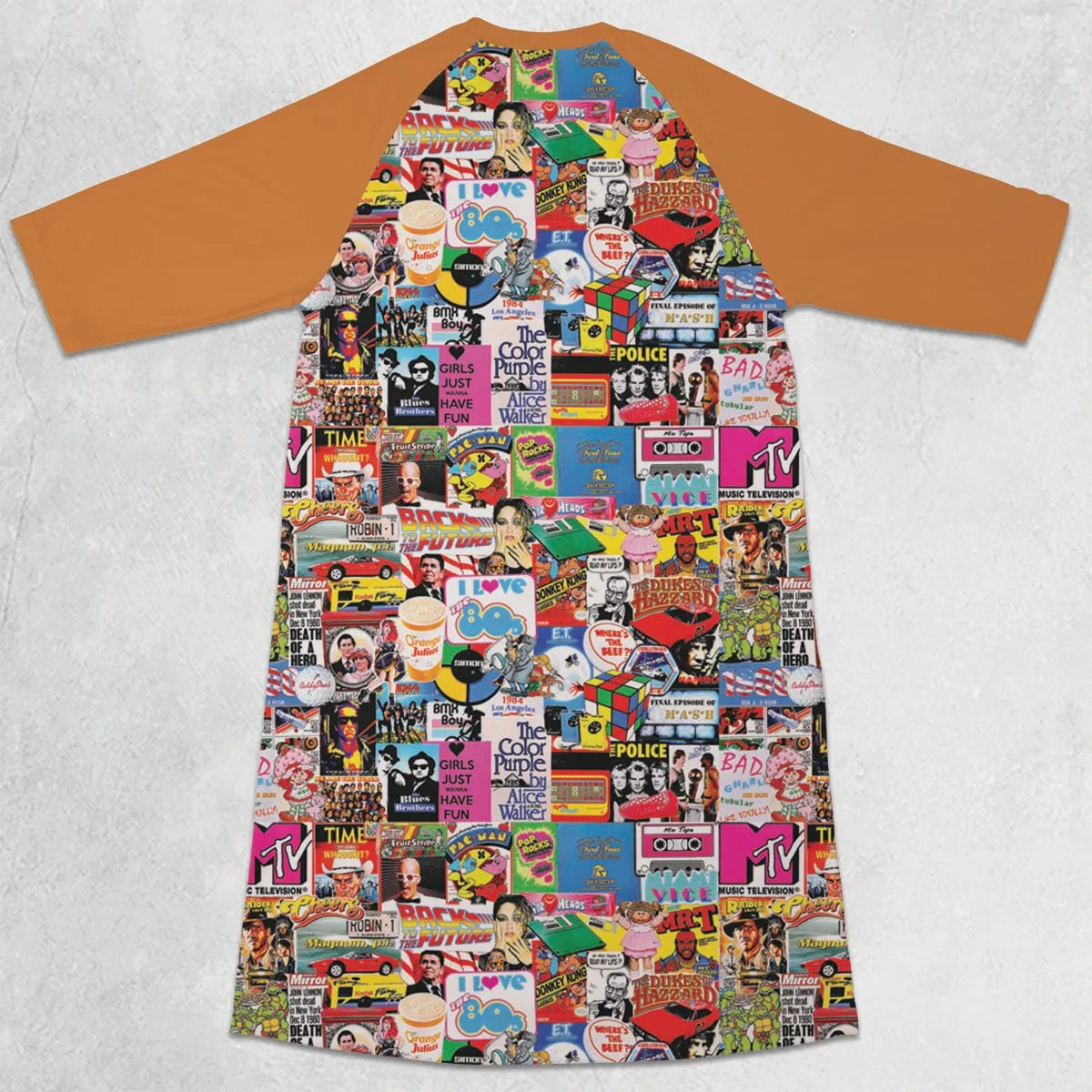 3/4 Sleeve Raglan Dress - GK4WXU7Z