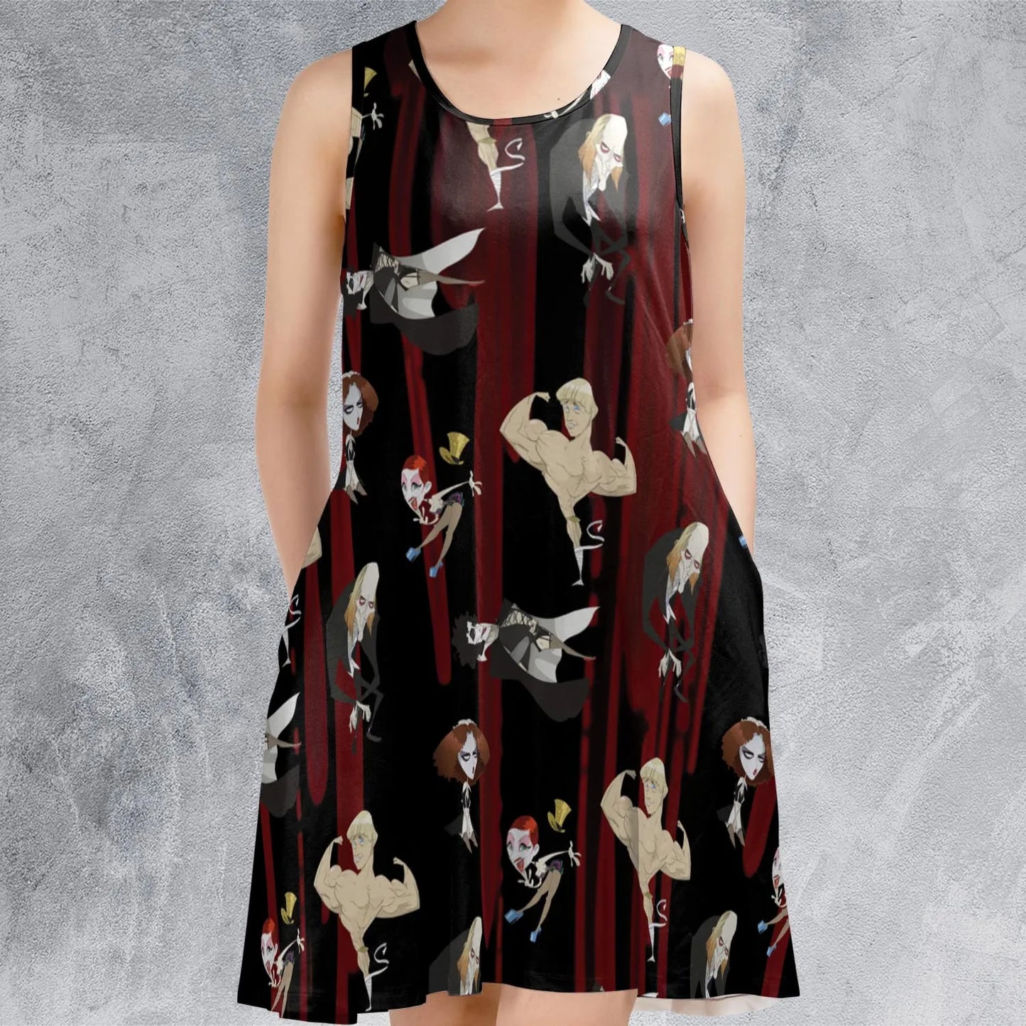 Sleeveless Dress - W68PV8GL