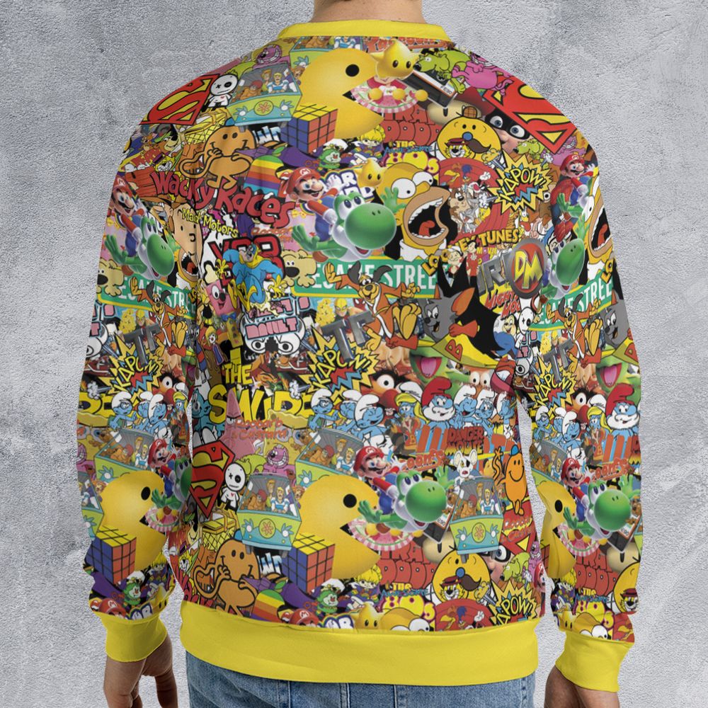 All-over Print Sweatshirt - TZ5GGFDU -  - 2