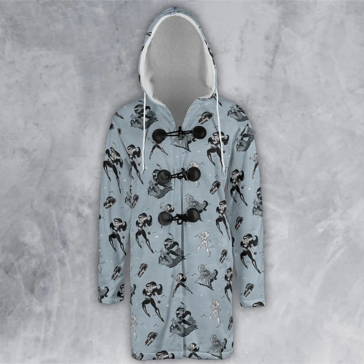 Hooded Cloak Coat - 2WVP5M5T