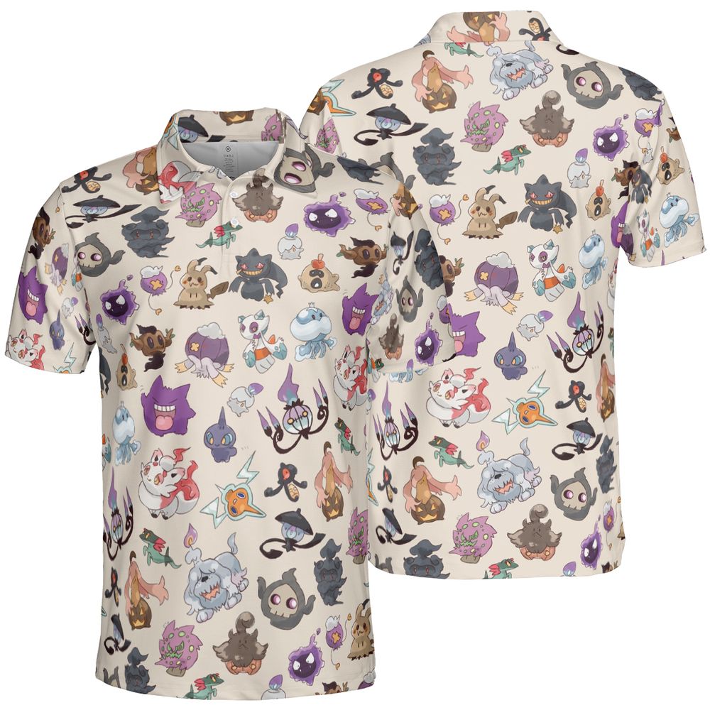 AOP Men/Women Polo Shirt - DEHGN2PQ -  - 2