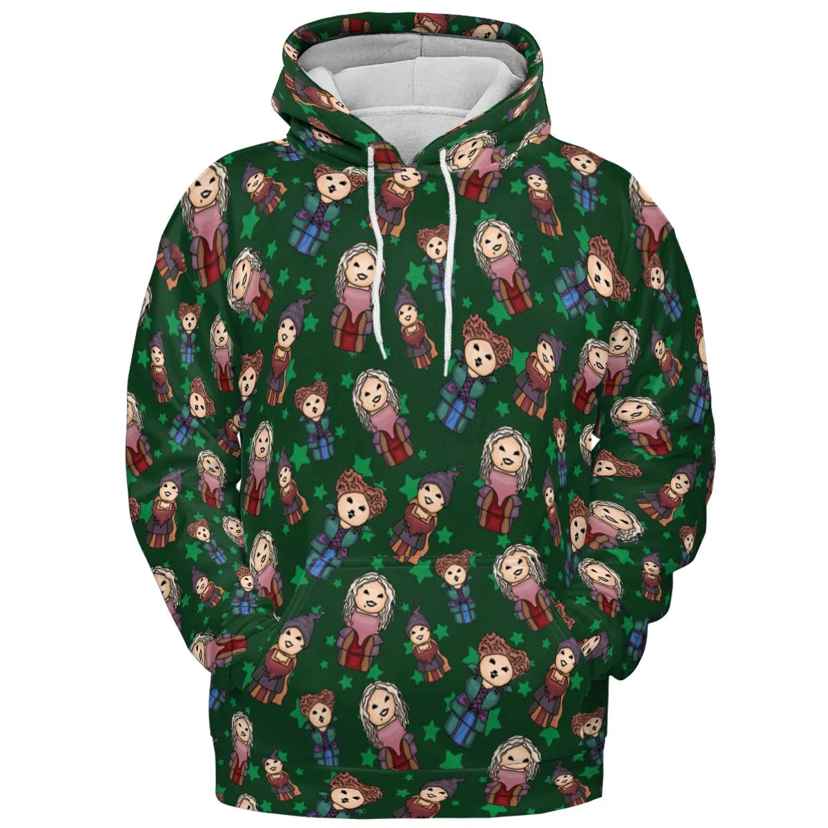 All-over Print Hoodie - DYSQCNFU