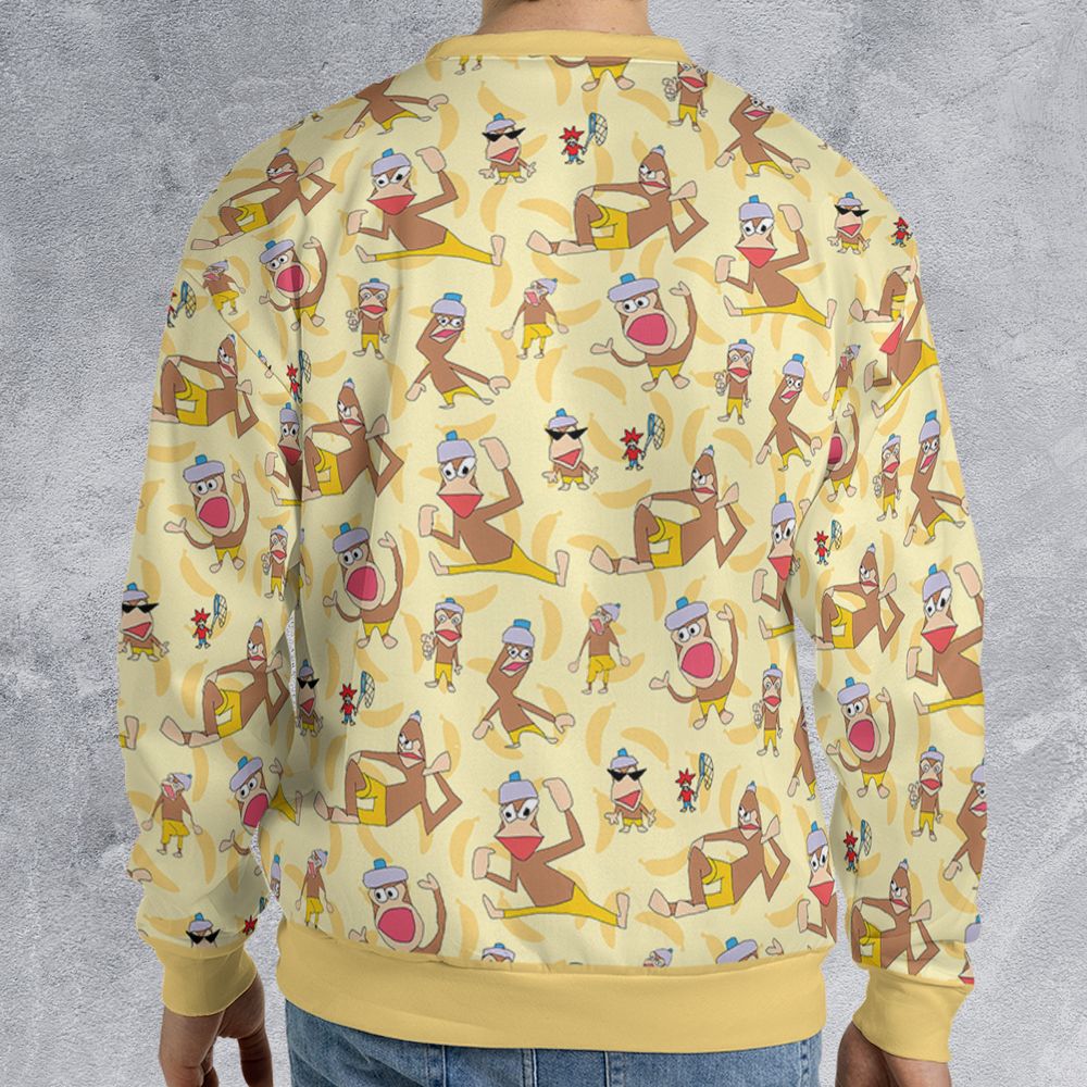All-over Print Sweatshirt - P23E5MB4 -  - 2