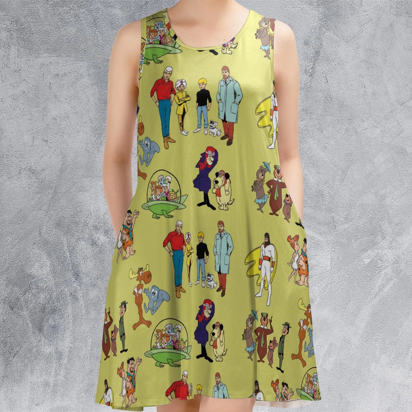 Sleeveless Dress - N4STDJUM
