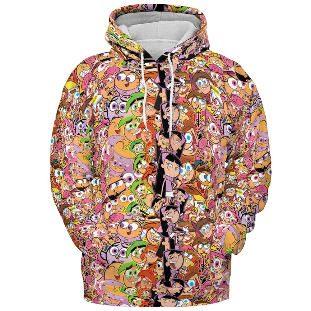 All-over Print Hoodie - J6VVGHQ3 -  - 2
