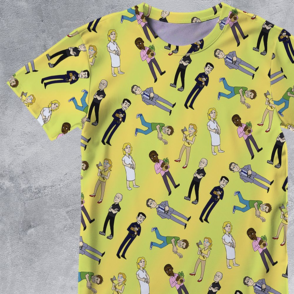 All-Over Print Unisex T-Shirt - S4QZW8K1 -  - 2