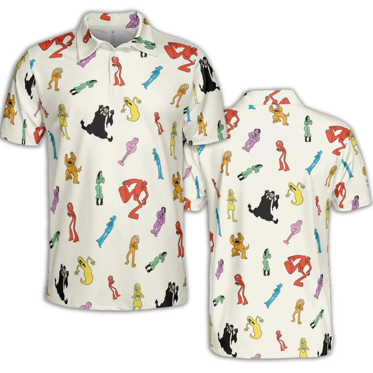 AOP Men/Women Polo Shirt - AEBJVM92