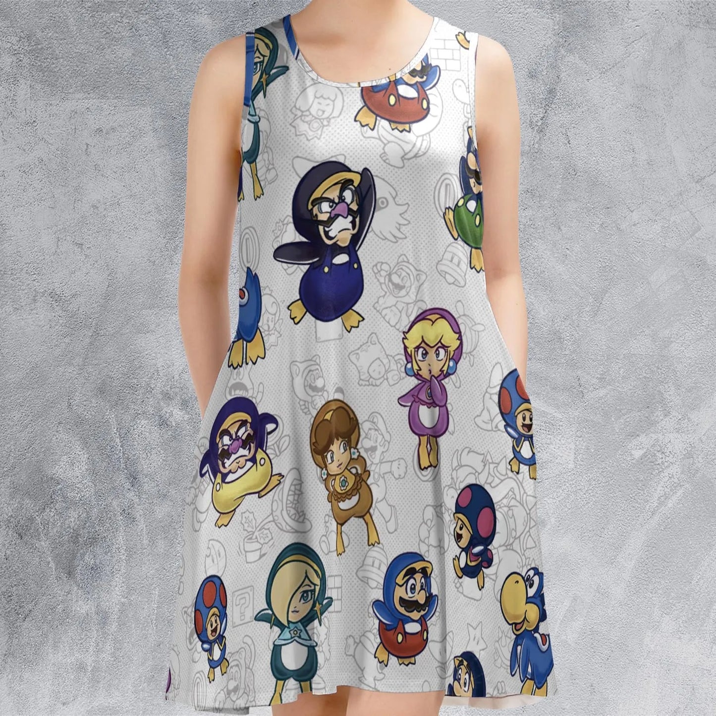 Sleeveless Dress - 8797USGT