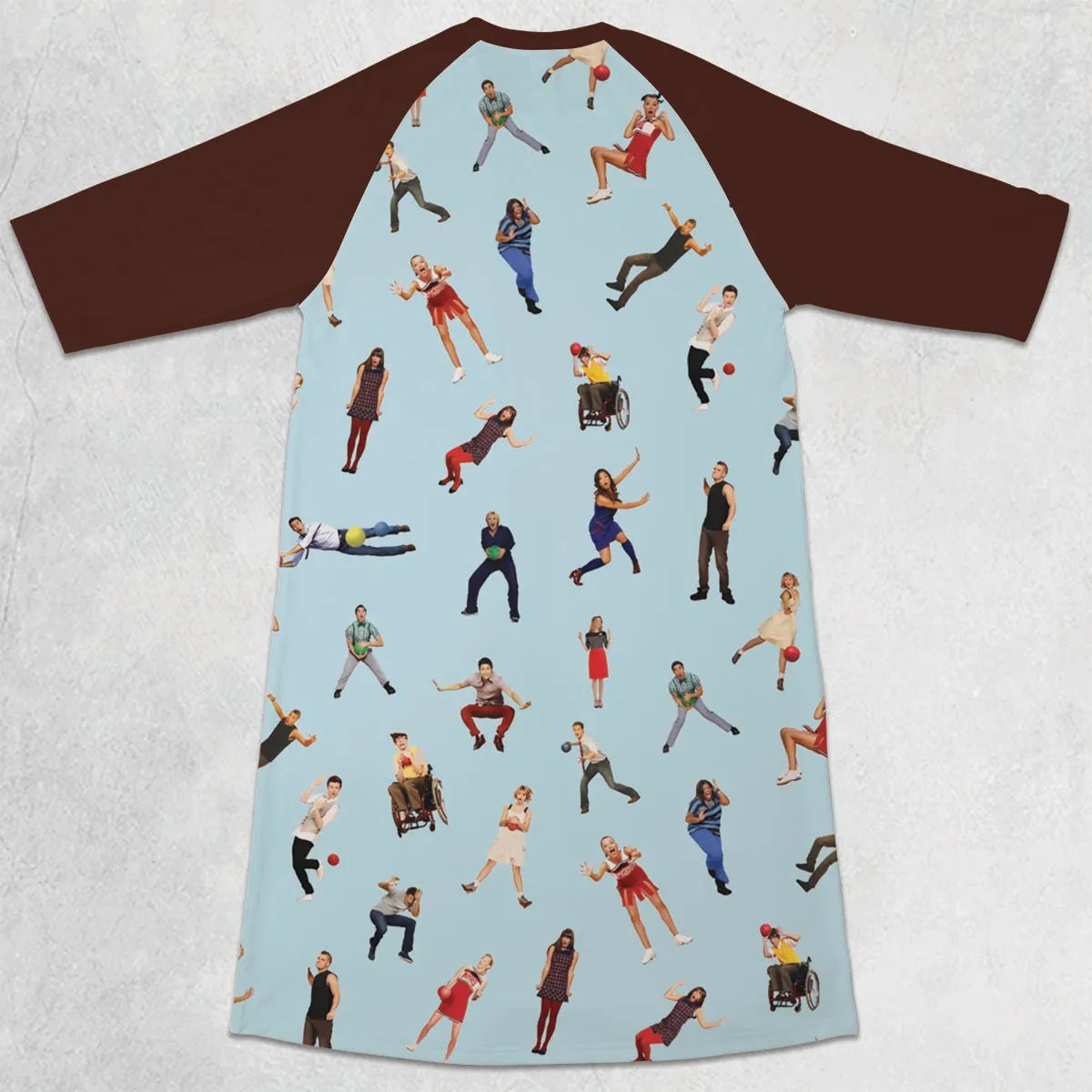 3/4 Sleeve Raglan Dress - CYSH3VFC