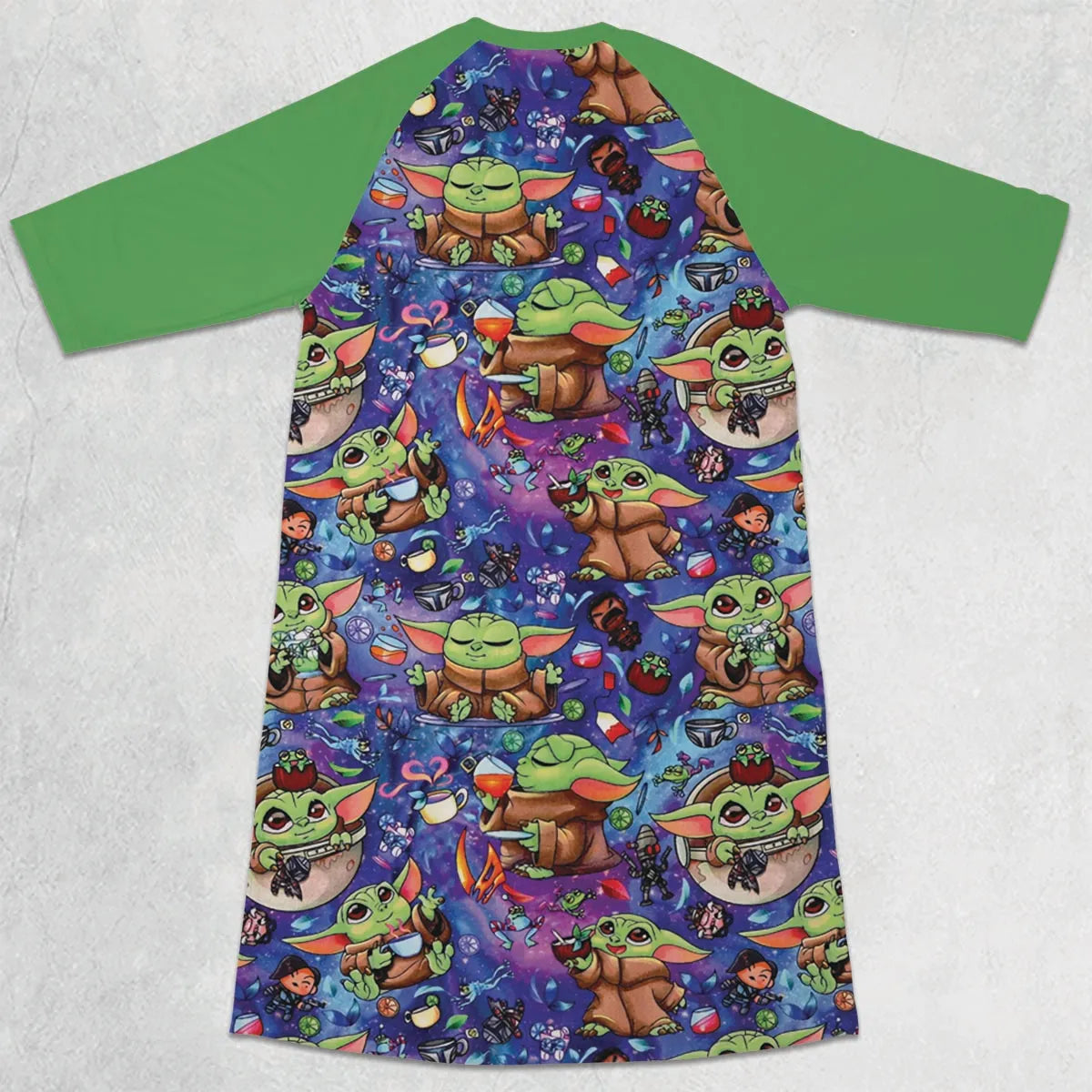 3/4 Sleeve Raglan Dress - CY5F25FZ
