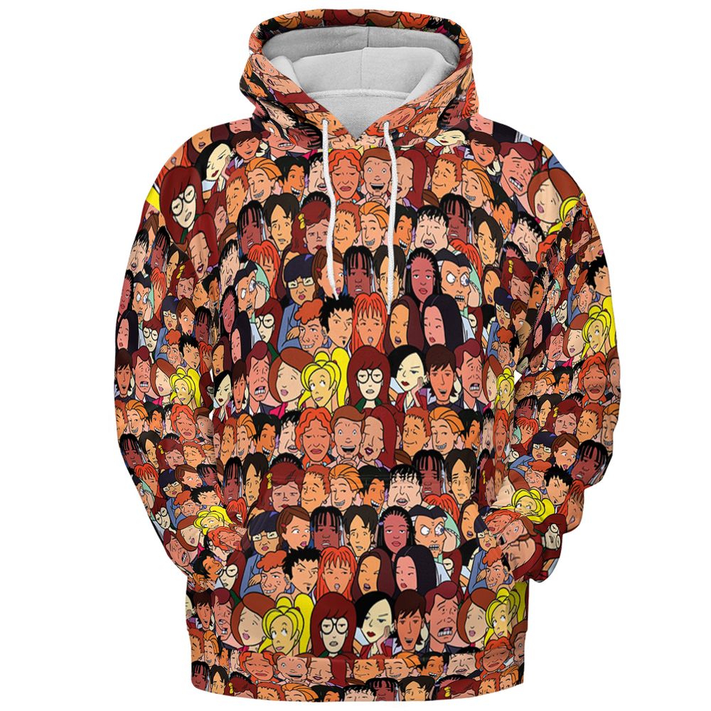 All-over Print Hoodie - 4SHS2RGS -  - 2