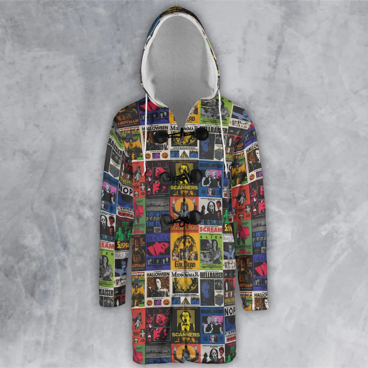 Hooded Cloak Coat - 1YCNFB52