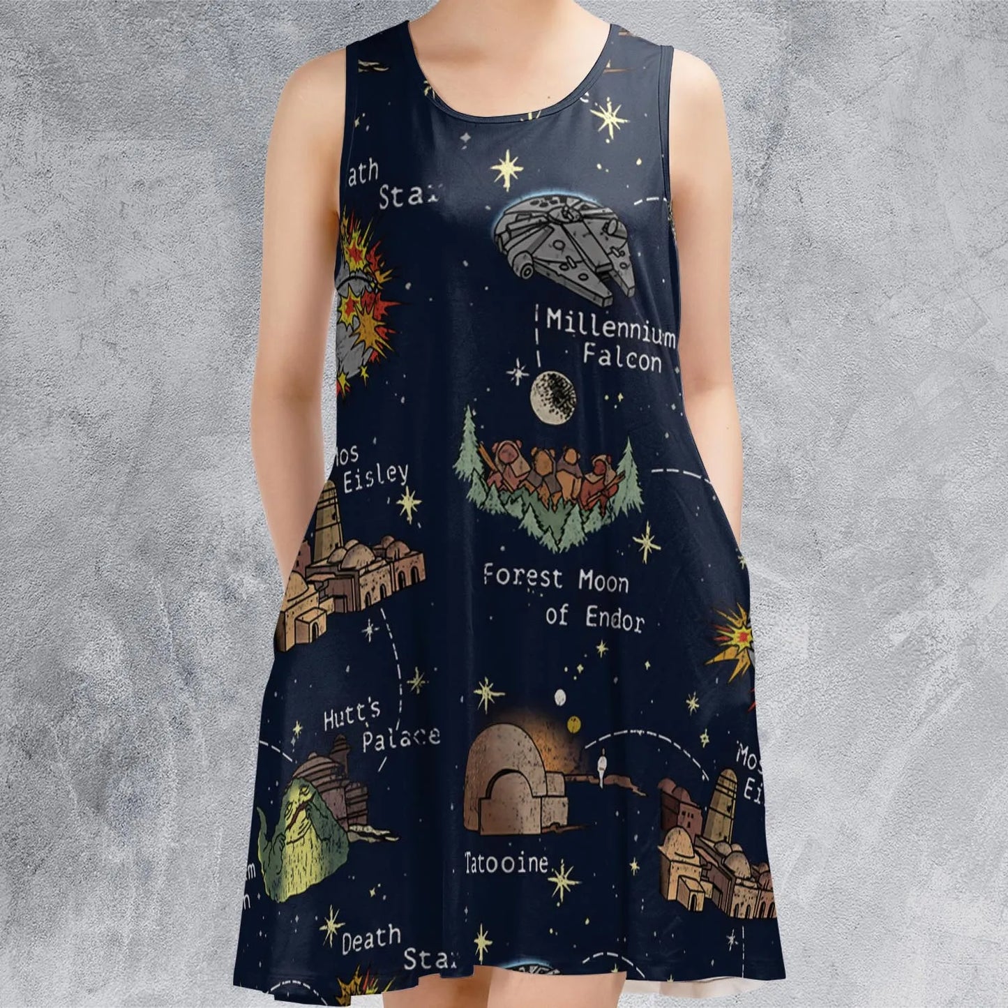 Sleeveless Dress - KZPPYZX5